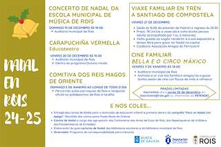 Fechas, información, programa, cartel, imágenes, mapa y ubicación de Programa de Nadal - Cabalgata de Reis   en  Rois
