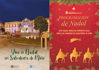 Fechas, información, programa, cartel, imágenes, mapa y ubicación de Programa de Navidad – Cabalgata de Reyes (2025-2026) en Salvaterra do Miño