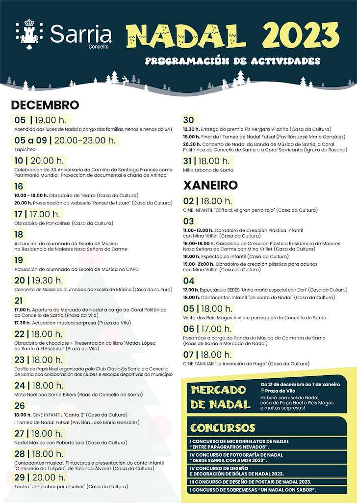 Programa de Nadal - Cabalgata de Reis (2022) en Sarria
