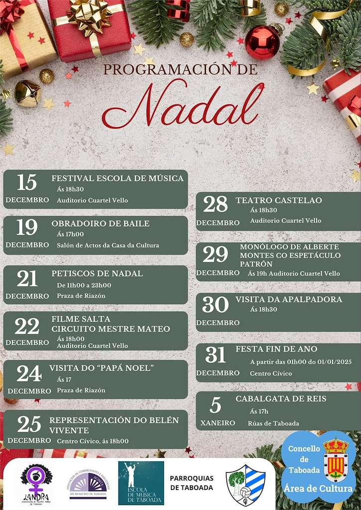 Programa de Nadal - Cabalgata de Reis en Taboada