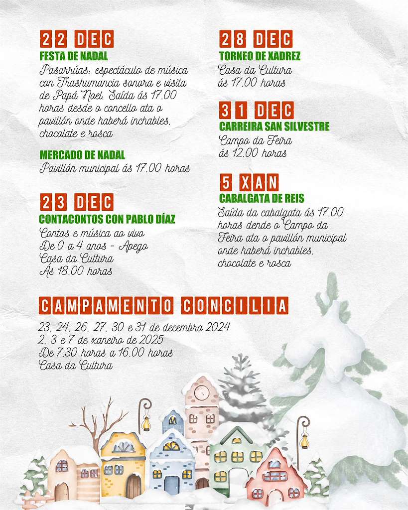 Programa de Nadal - Cabalgata de Reis en Val do Dubra