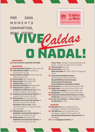 Fechas, información, programa, cartel, imágenes, mapa y ubicación de Programa de Navidad – Cabalgata de Reyes (2025-2026)