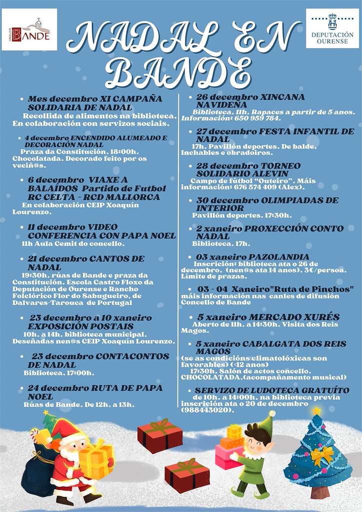 Programa de Nadal - Cabalgata dos Reis Magos en Bande