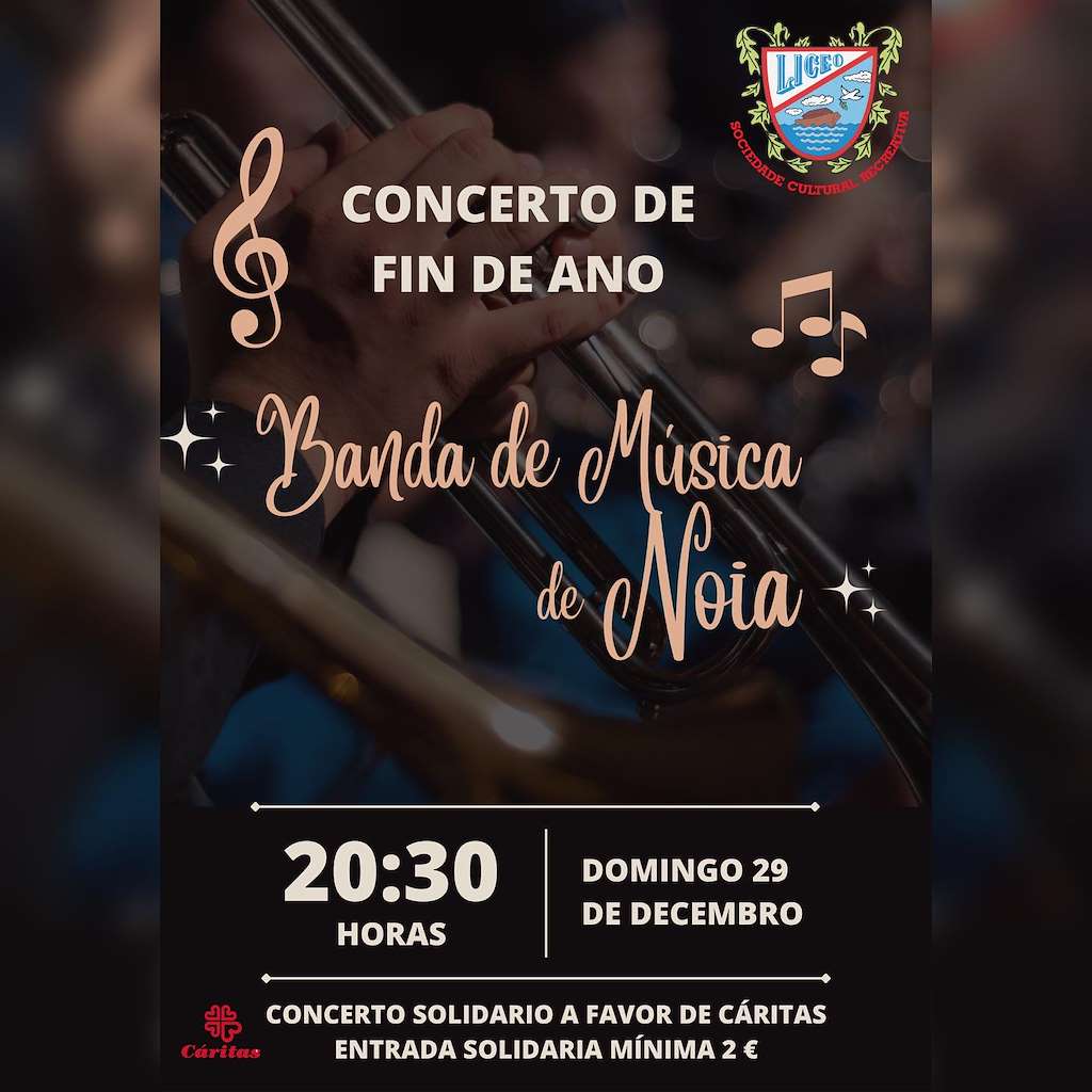 Programa de Nadal da Sociedade Liceo de Noia