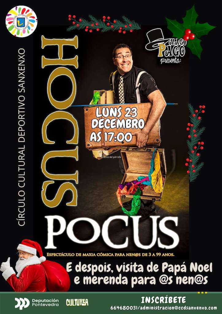 Programa de Nadal do CCD Sanxenxo