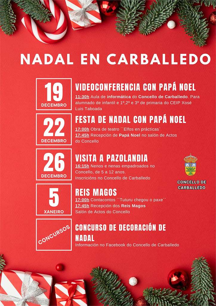 Programa de Nadal - Festa de Reis en Carballedo