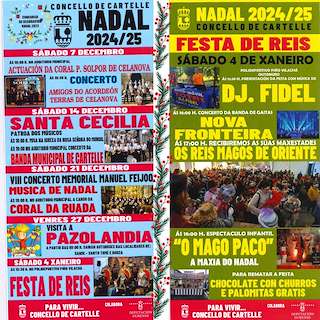Fechas, información, programa, cartel, imágenes, mapa y ubicación de Programa de Nadal - Festa de Reis  en  Cartelle