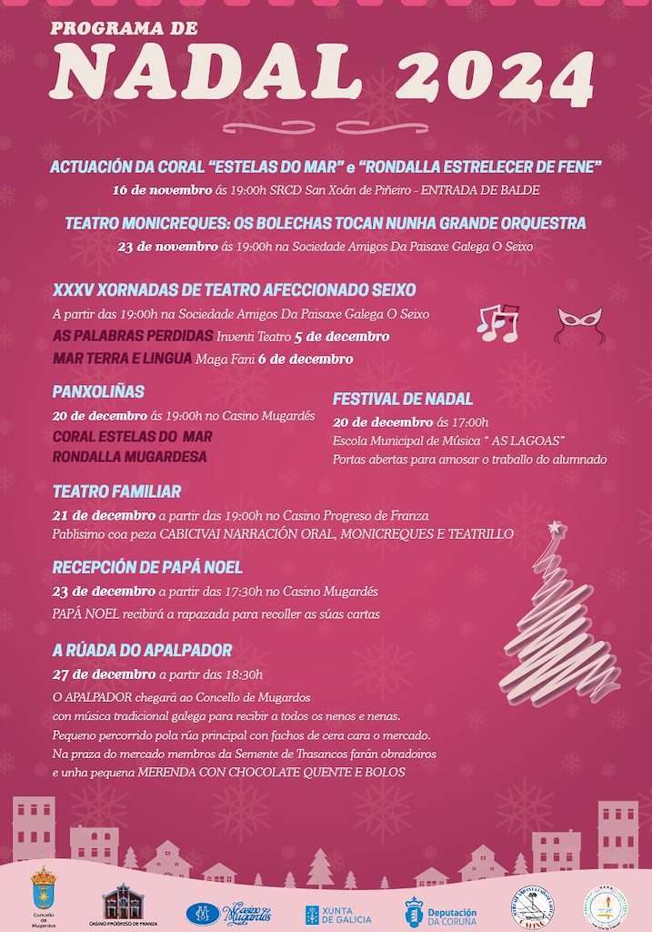 Programa de Nadal en Mugardos