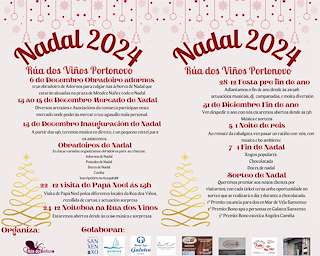 Fechas, información, programa, cartel, imágenes, mapa y ubicación de Programa de Nadal na Rúa dos Viños de Portonovo  en  Sanxenxo