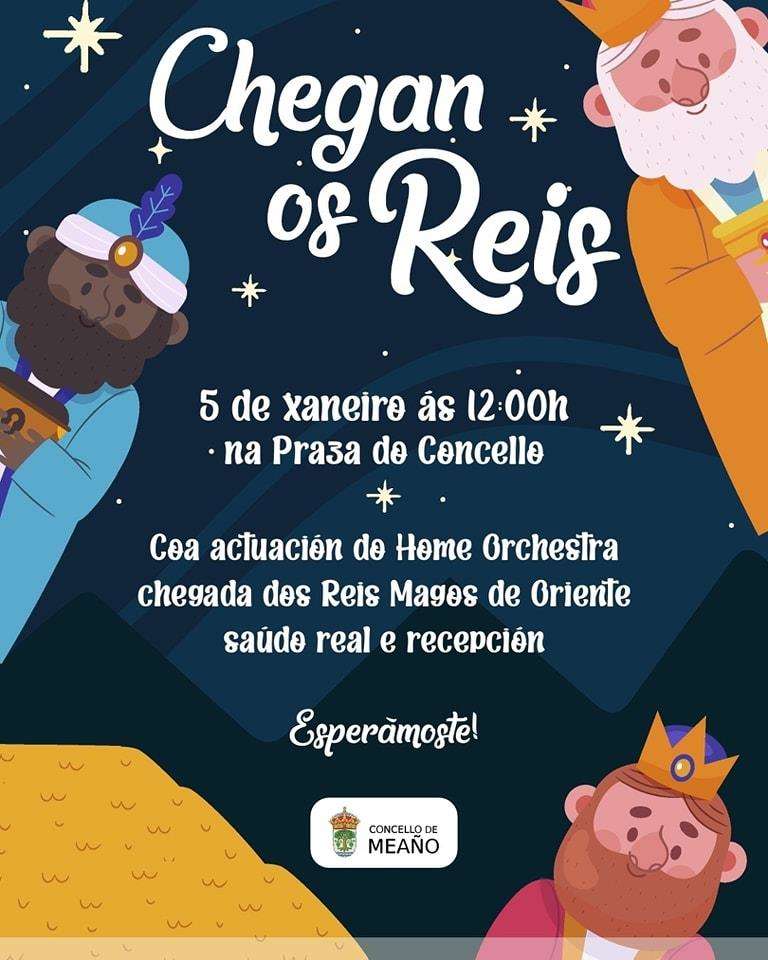 Programa de Nadal - Recepción dos Reis Magos en Meaño