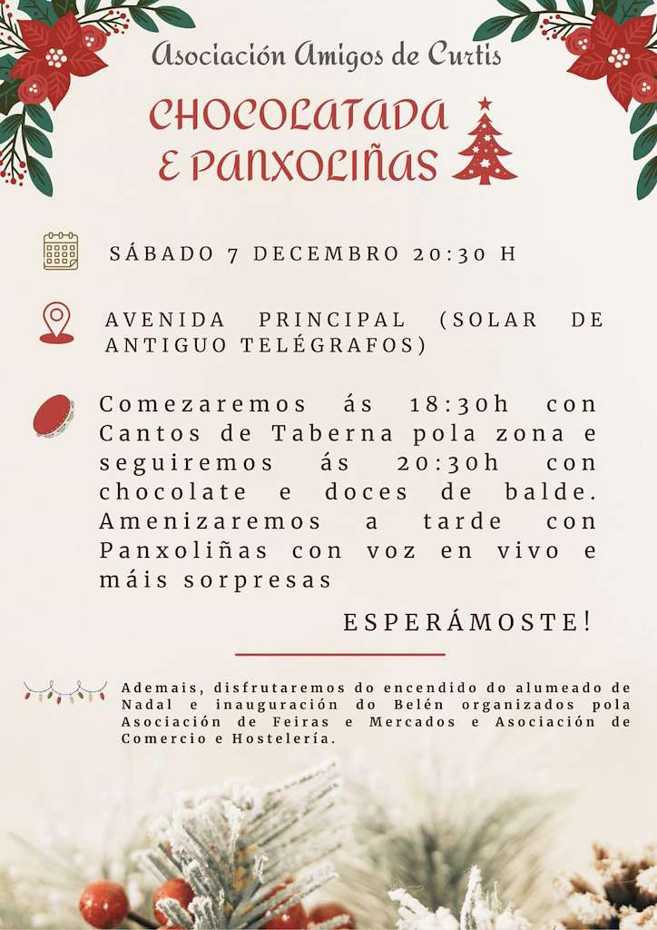 Programa de Nadal - Recepeción de Reis en Curtis