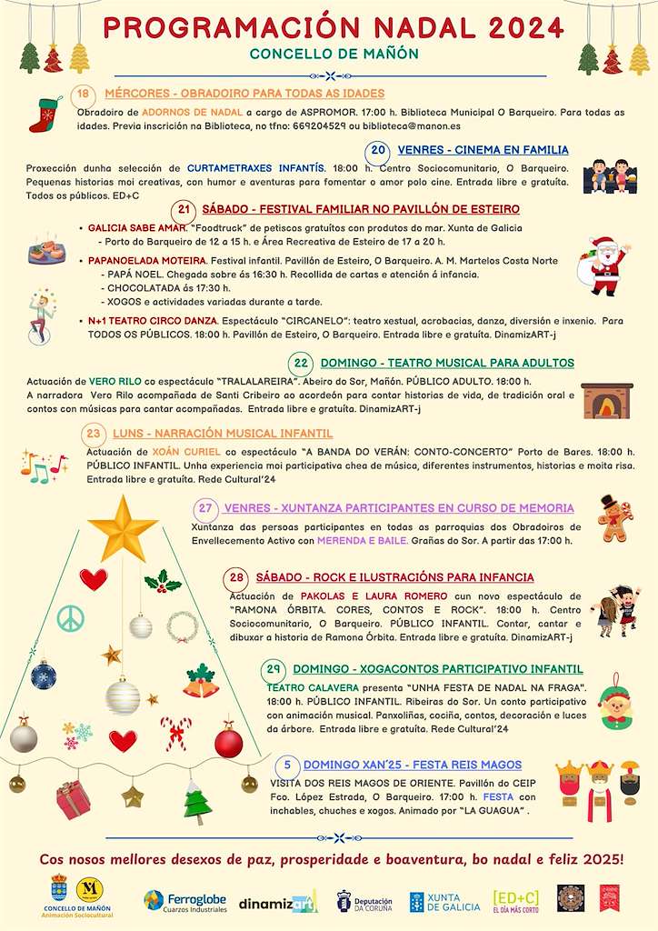 Programa de Nadal - Visita dos Reis en Mañón