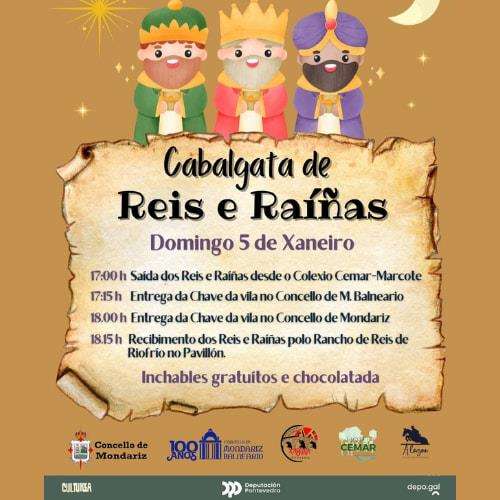 Programa de Nadal - Visita dos Reis en Mondariz