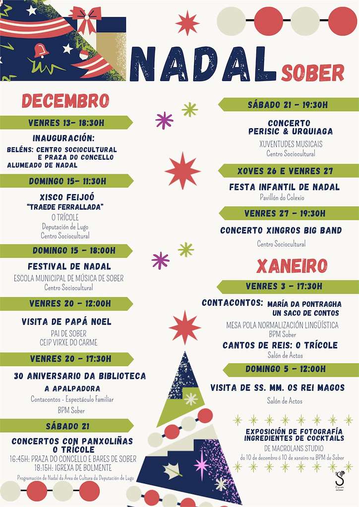 Programa de Nadal - Visita dos Reis en Sober