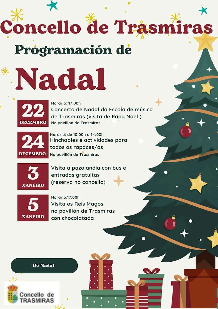 Programa de Nadal - Visita dos Reis en Trasmirás