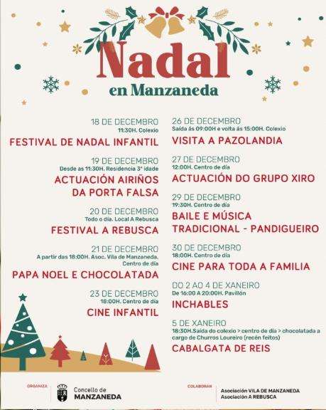 Programa de Navidad - Cabalgata de Reyes  en Manzaneda