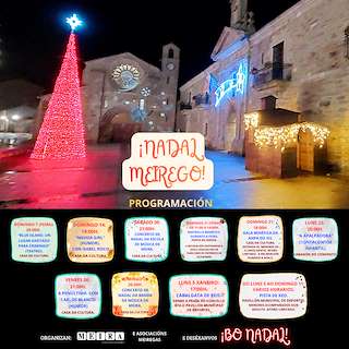 Fechas, información, programa, cartel, imágenes, mapa y ubicación de Programa de Navidad – Cabalgata de Reyes (2025-2026) en Meira