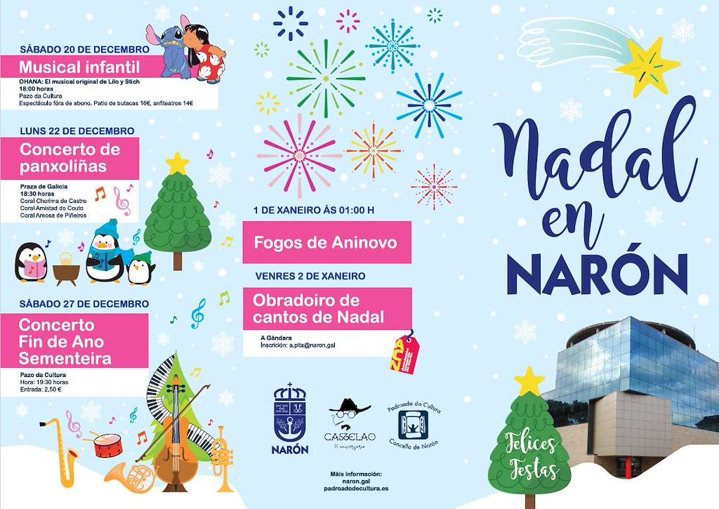 Programa de Navidad - Cabalgata de Reyes (2025-2026) en Narón