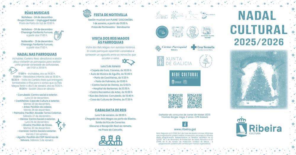 Programa de Navidad – Cabalgata de Reyes en Ribeira