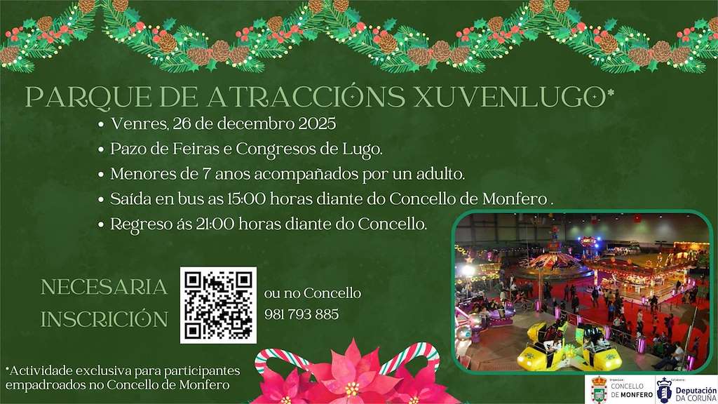 Programa de Navidad – Visita de los Reyes Magos (2025-2026) en Monfero
