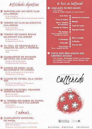 Programa de Navidad – Cabalgata de Reyes (2025-2026) en Culleredo