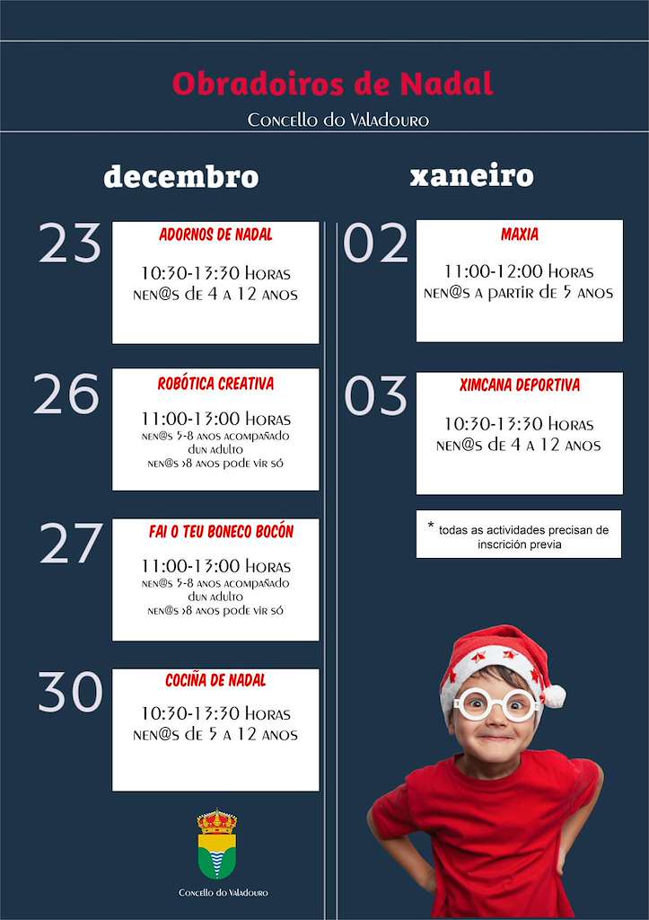 Programación de Nadal en O Valadouro