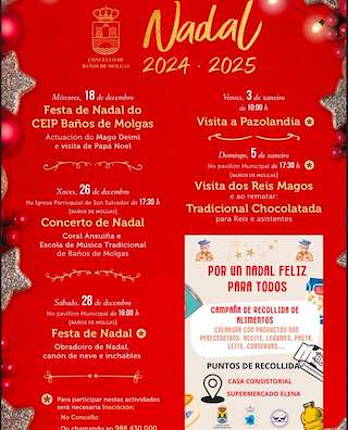 Programación de Nadal - Visita dos Reis