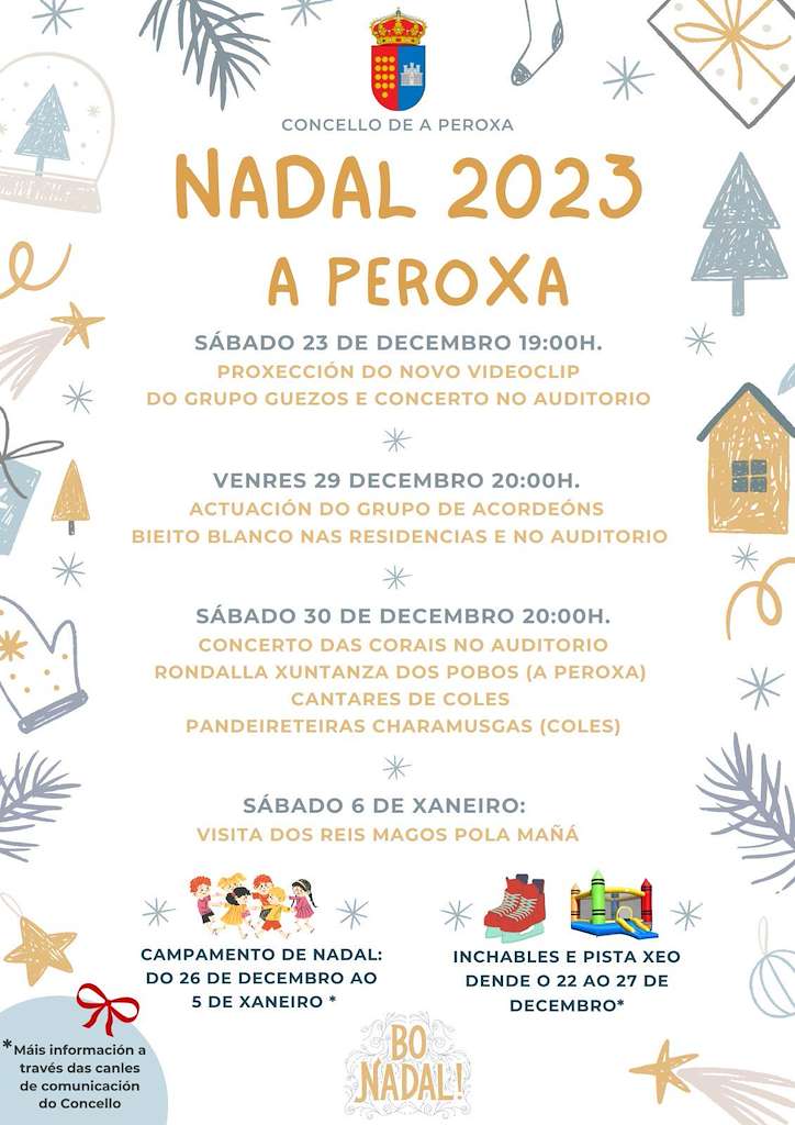 Programación de Nadal - Visita dos Reis Magos (2022) en A Peroxa