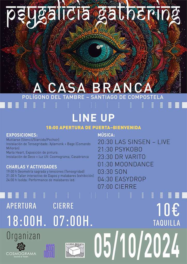 PsyGalicia Gathering en Santiago de Compostela