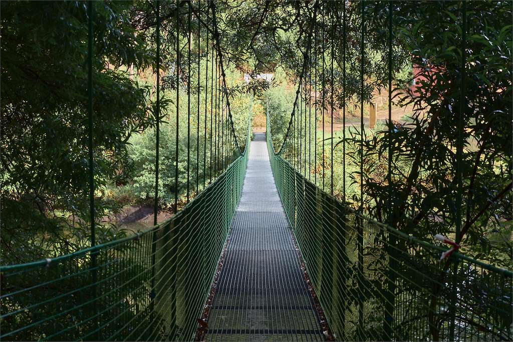 Puente Colgante del Tambre en Noia