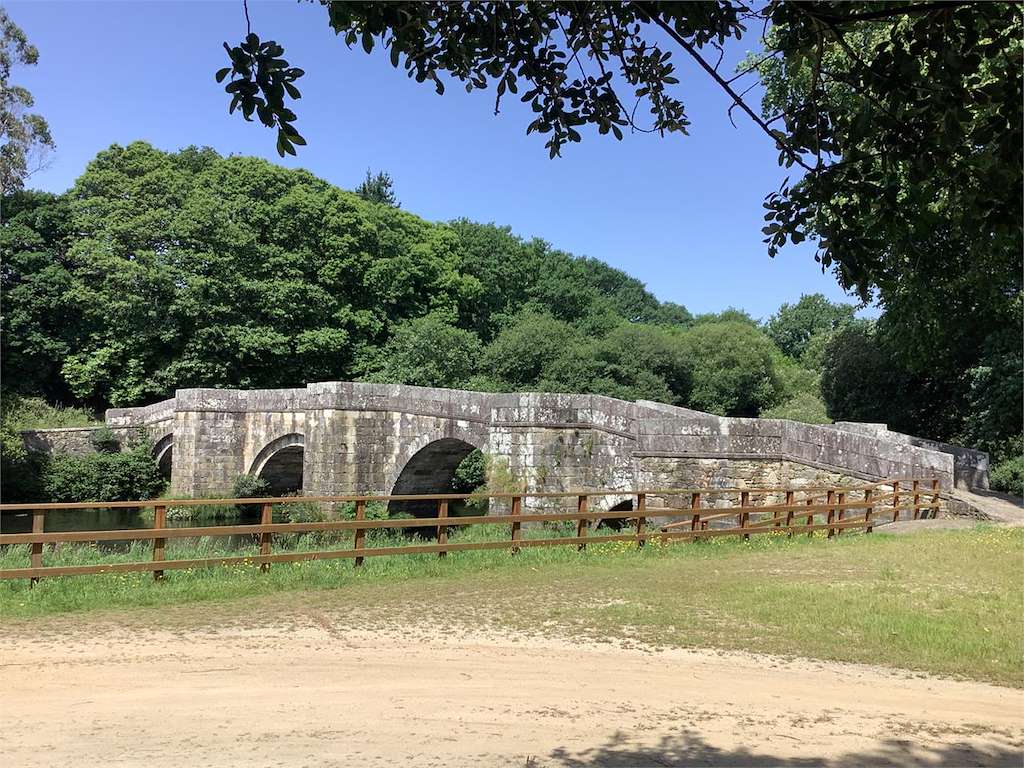 Puente de Brandomil en Zas