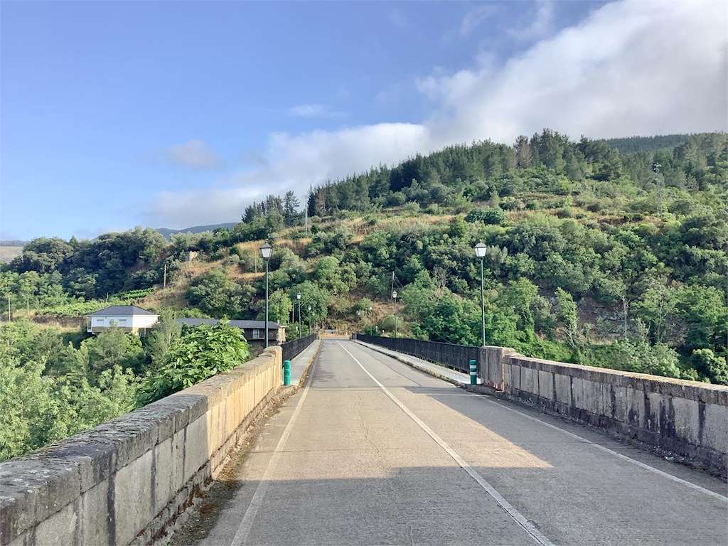 Puente de Hierro en Ribas de Sil