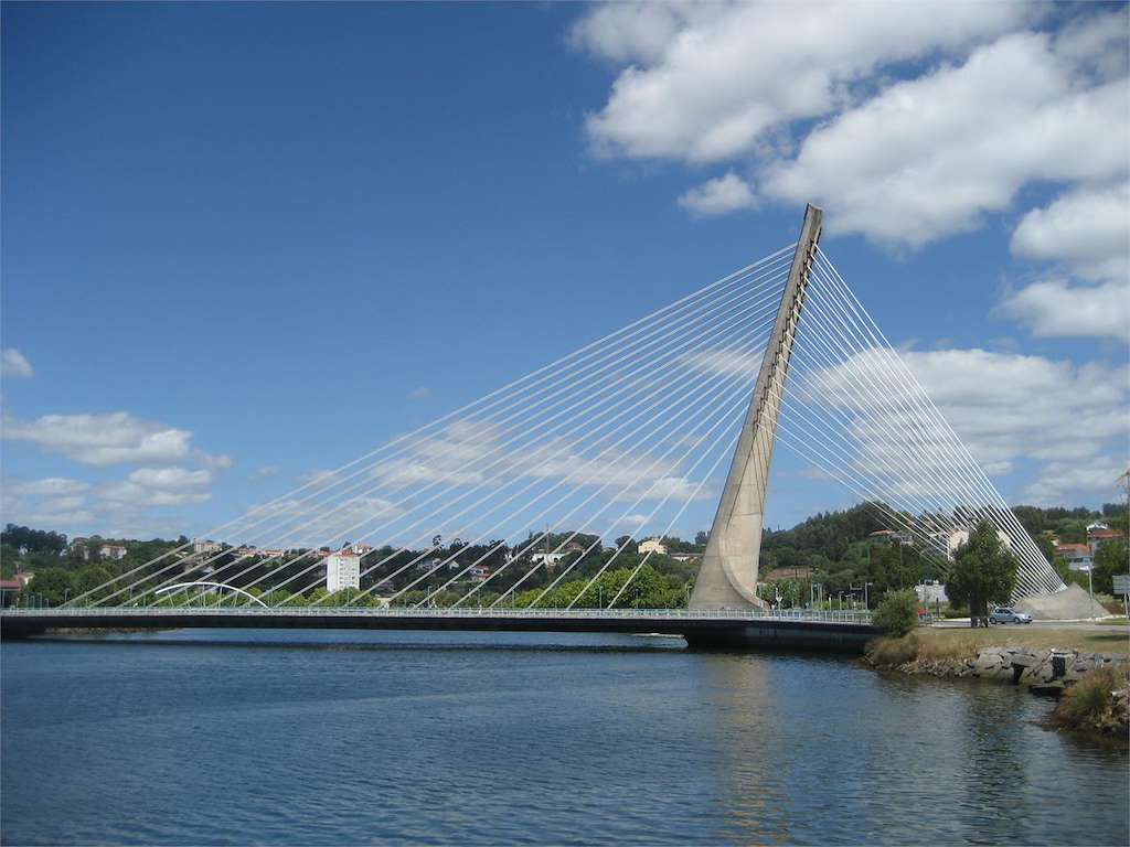 Puente de los Tirantes en Pontevedra