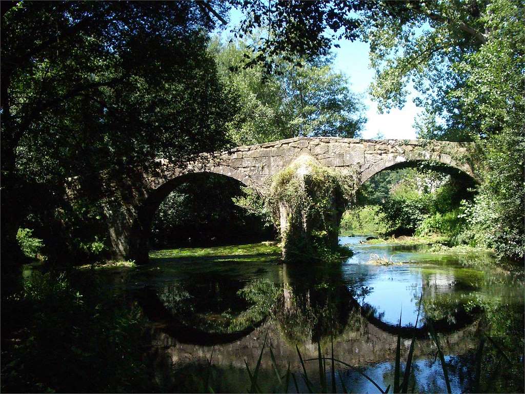 Puente de Lubiáns en Carballo