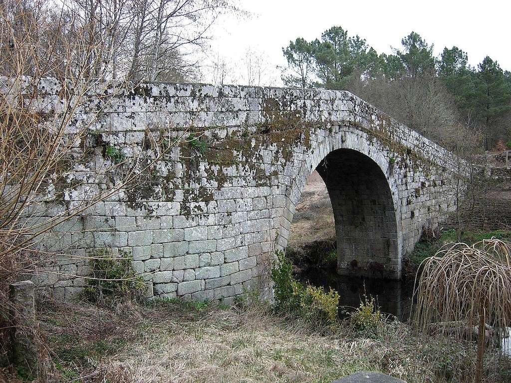 Puente de Mandrás en San Cristovo de Cea