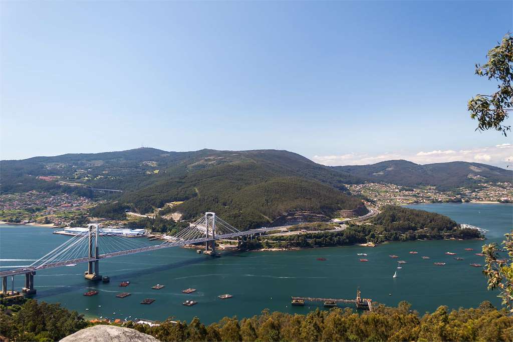 Puente de Rande en Redondela