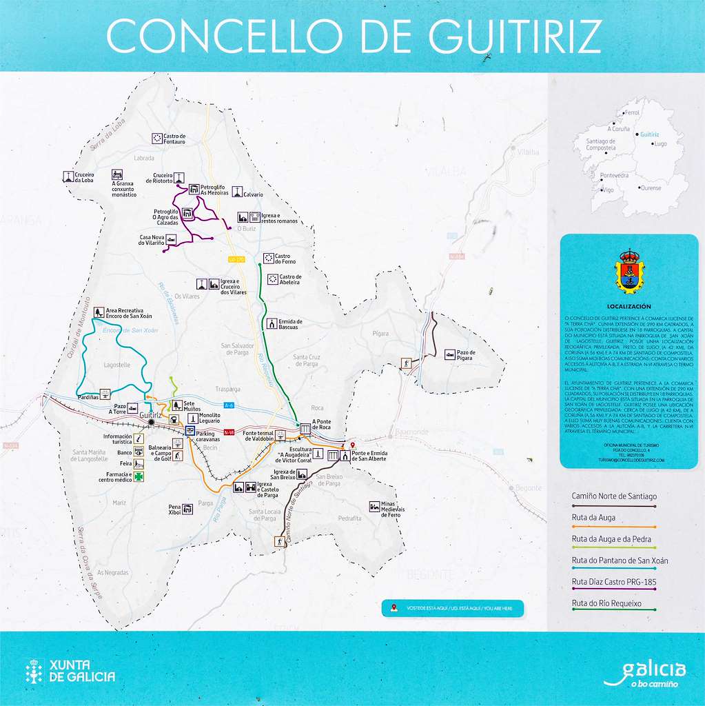 Puente de San Alberte en Guitiriz