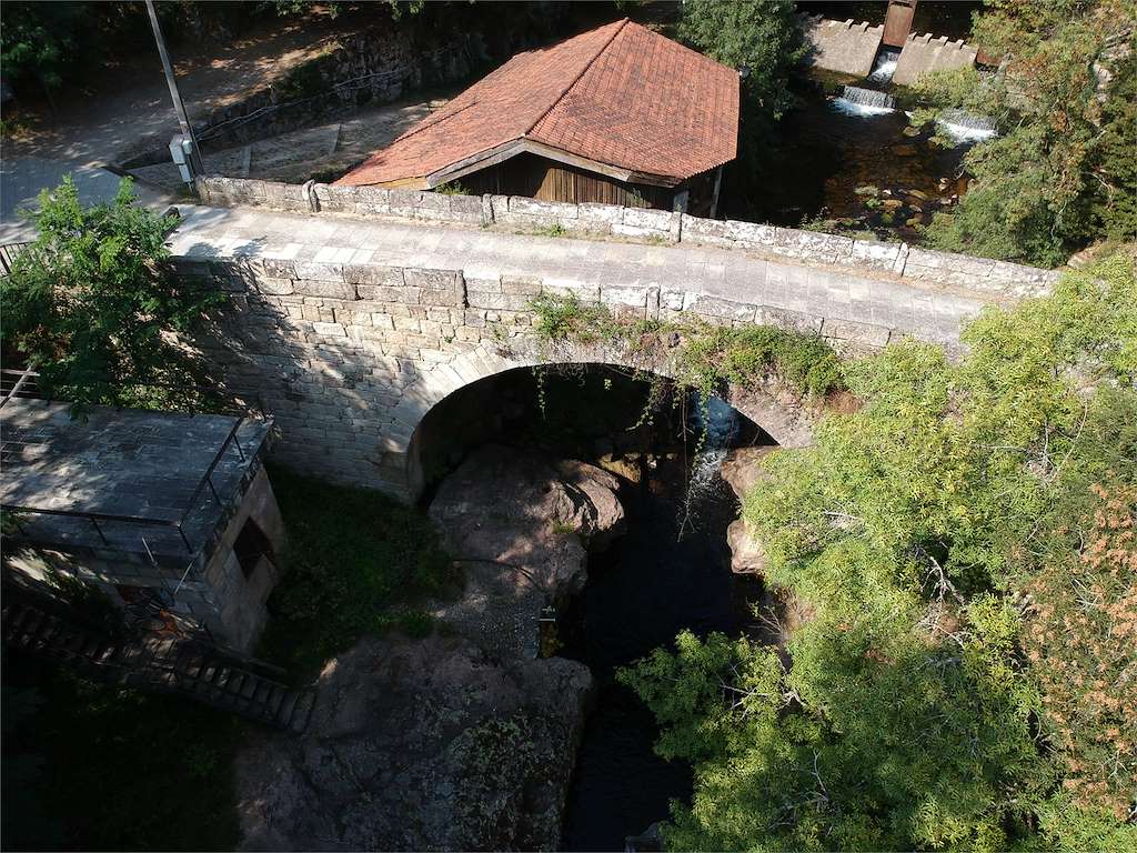 Puente de San Xoán de Mourentán en Arbo