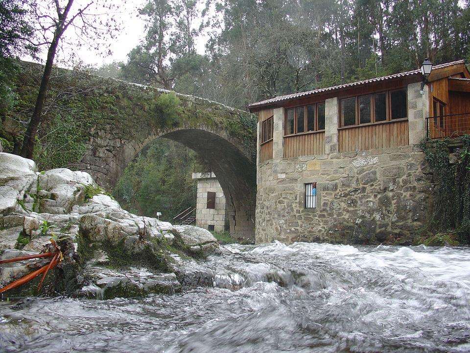 Puente de San Xoán de Mourentán en Arbo