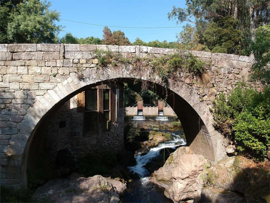 Puente de San Xoán de Mourentán en Arbo