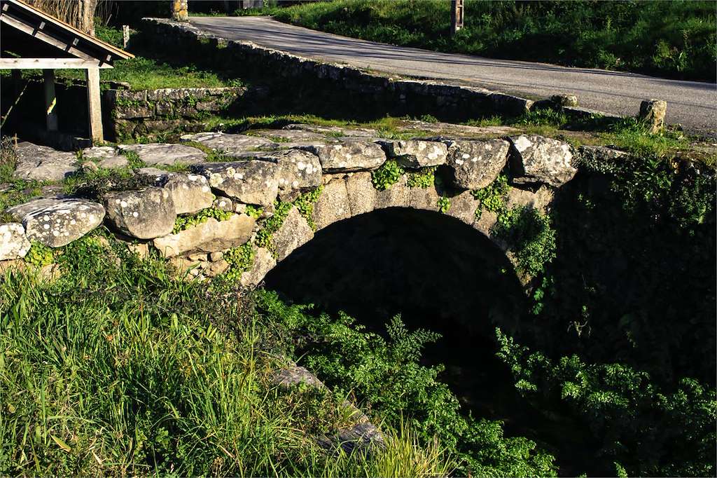 Puente del Río Orxas en Cangas de Morrazo