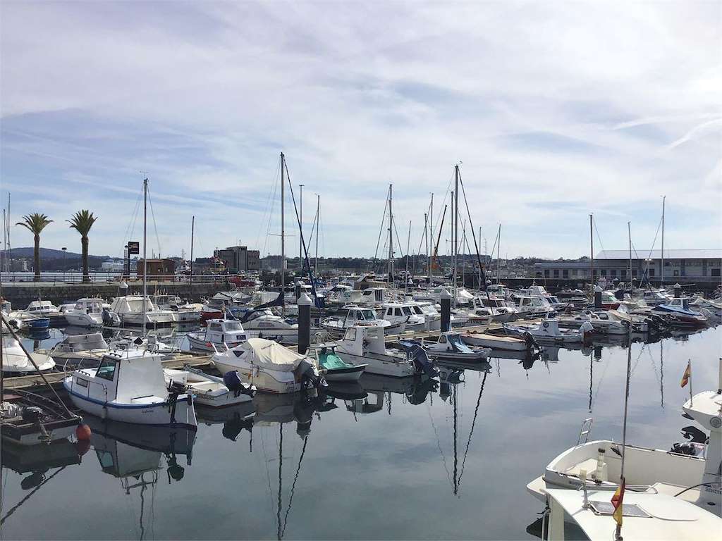 Puerto de Curuxeiras en Ferrol