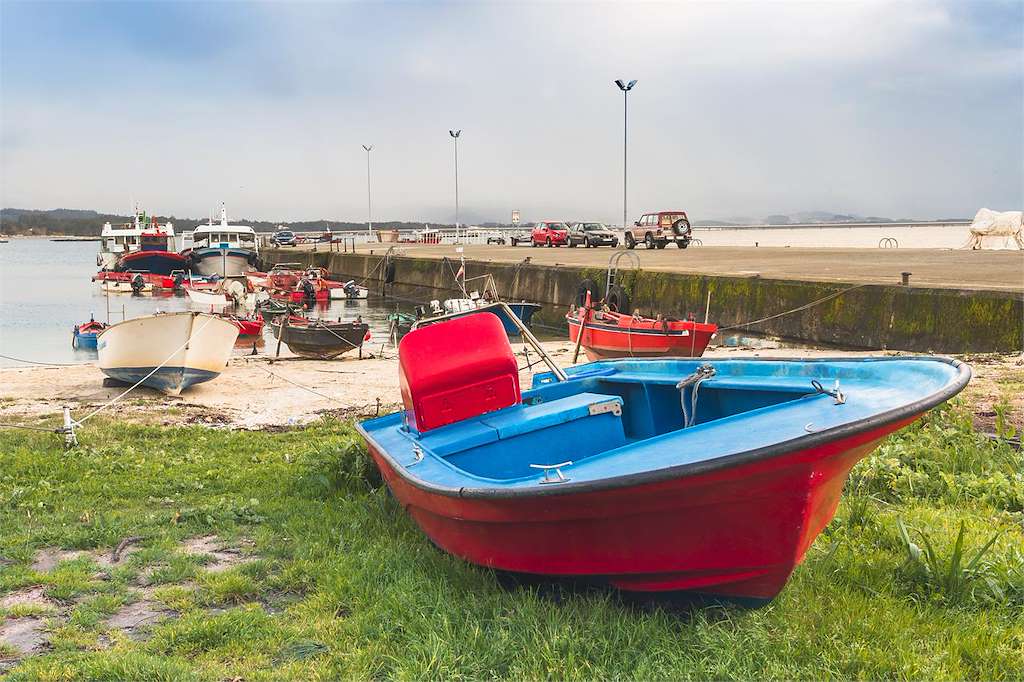 Puerto de O Cabodeiro en A Illa de Arousa