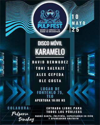 Fechas, información, programa, cartel, imágenes, mapa y ubicación de Pulp Fest   en  Teo