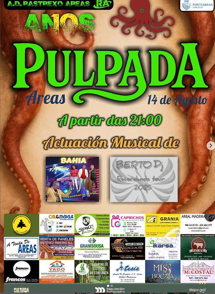 Pulpada de Areas en Ponteareas