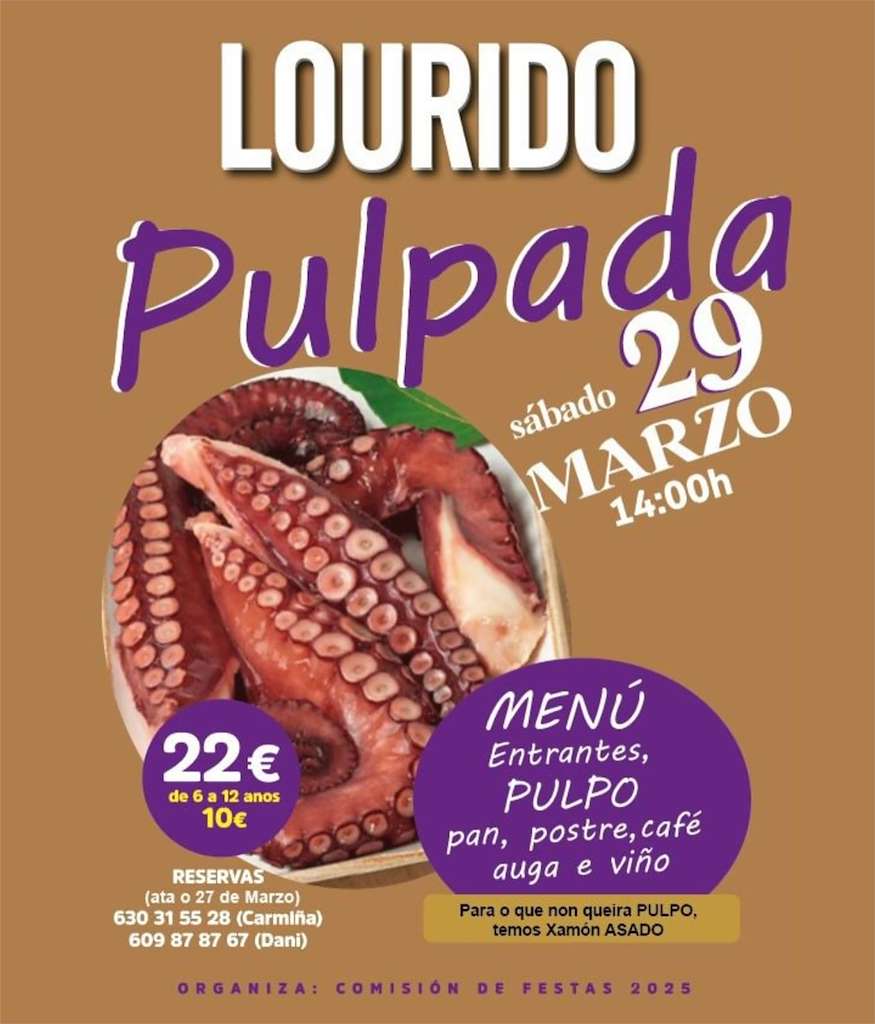 Pulpada de Lourido en Salvaterra do Miño