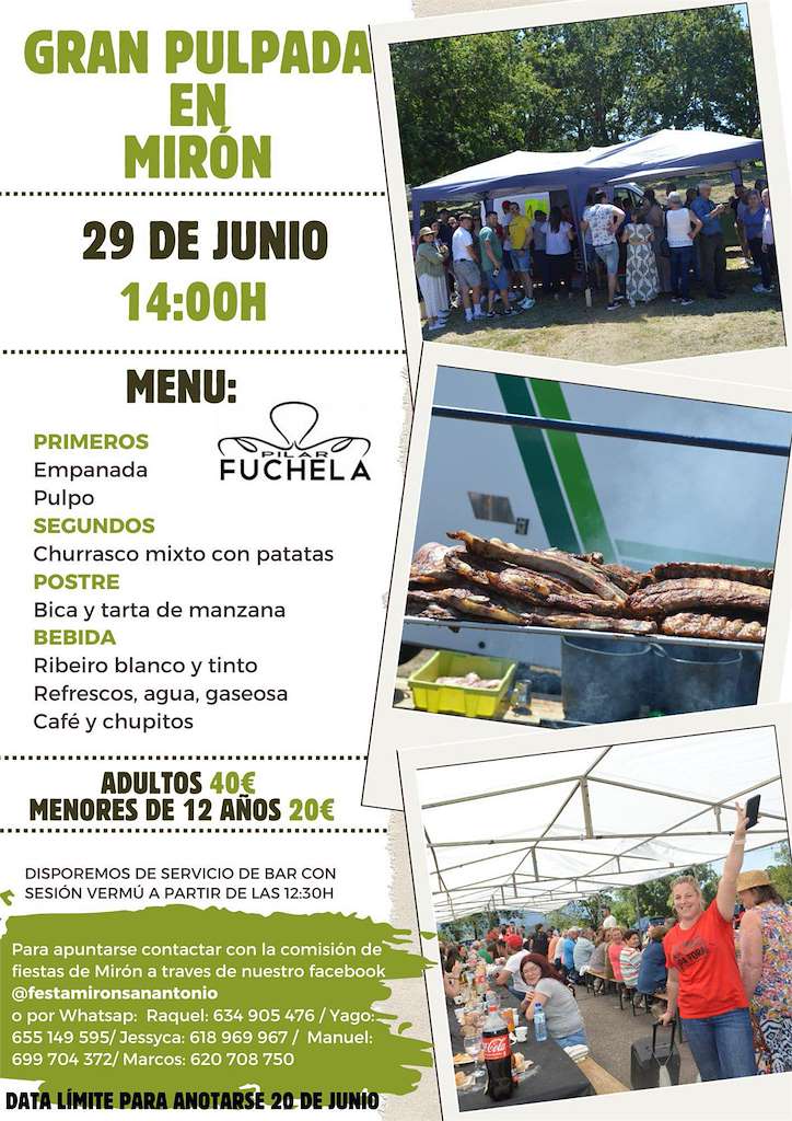 Pulpada de Mirón (2025) en Ponte Caldelas