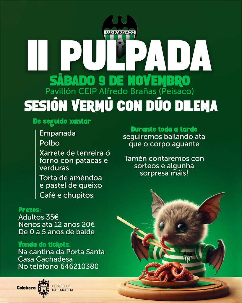 II Pulpada de Paiosaco en Laracha