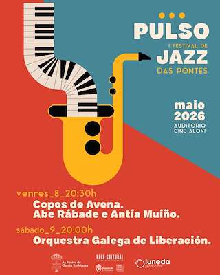 Fechas, información, programa, cartel, imágenes, mapa y ubicación de Pulso - I Festival de Jazz  (2026)  en  As Pontes de García Rodríguez