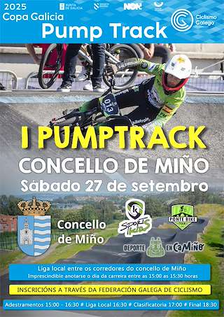 Fechas, información, programa, cartel, imágenes, mapa y ubicación de I Pump Track   en  Miño